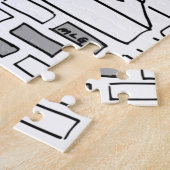 Gefangene Flucht Verlassend Puzzle (Seite)