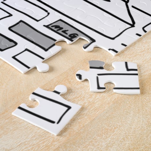 Gefangene Flucht Verlassend Puzzle (Seite)