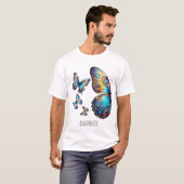 Gefangene Schmetterlinge T-Shirt (Vorne ganz)