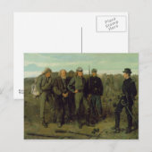 Gefangene von der Front Postkarte (Vorne/Hinten)