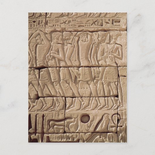 Gefangene von Philippe, die weggeführt werden Postkarte (Vorderseite)