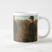 Gefangene von vorne Jumbo-Tasse (Rechts)