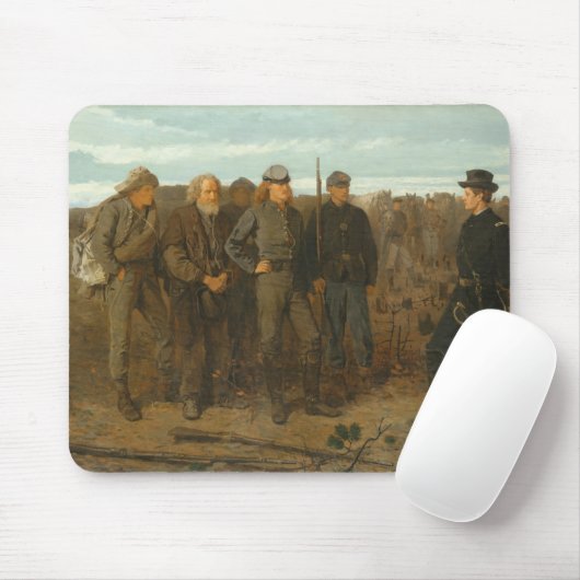 Gefangene von vorne mousepad (Mit Mouse)