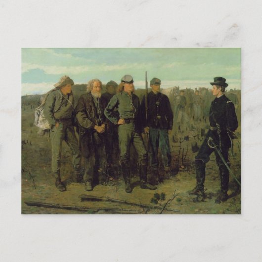 Gefangene von vorne postkarte (Vorderseite)