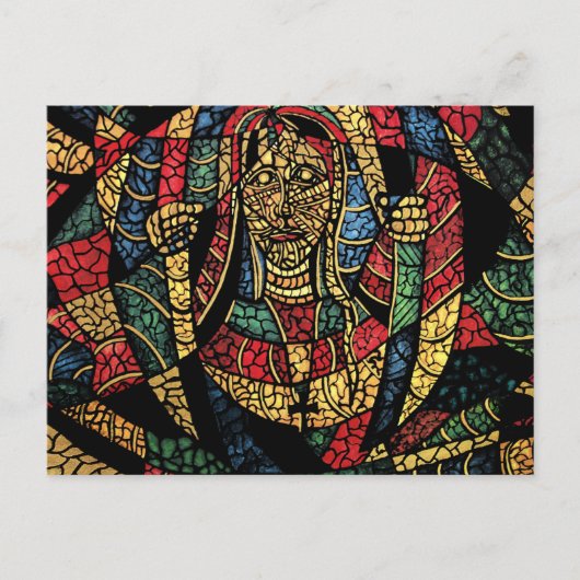 Gefangene zu fürchten Abstrakte Art Postkarte (Vorderseite)