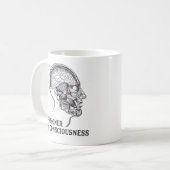 Gefangener des Bewusstseins-menschliches Kaffeetasse (Vorderseite Links)