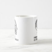 Gefangener des Bewusstseins-menschliches Kaffeetasse (Mittel)