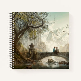 Gefangener Moment Notizblock