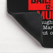 Gefangener Mord an Nordpol Mousepad (Ecke)