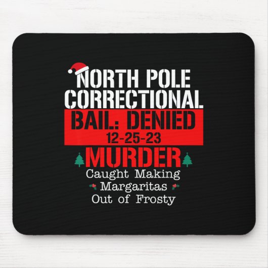 Gefangener Mord an Nordpol Mousepad (Vorne)