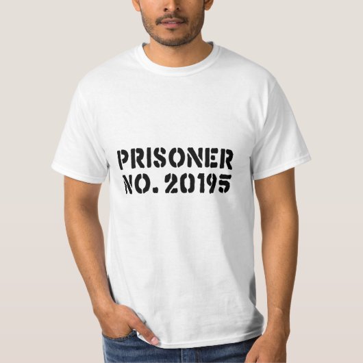 Gefangener Nr. 20195 T-Shirt (Vorderseite)