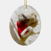Gefangener Santa Keramik Ornament (Rechts)