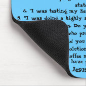 Gefangenes Schlafen Mousepad (Ecke)