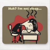 Gefangenes Schlafen Mousepad (Vorne)