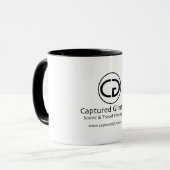 Gefangengenommene Blick-Fotografie 11oz. Tasse (Vorderseite Links)