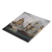 Gefangennahme des La-Wiedersehen am 21. Oktober Fliese (Seite)