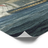 Gefangennahme des Pomone durch HMS Arethusa vor Ku Poster (Ecke)