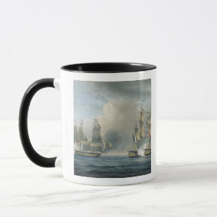 Gefangennahme des Pomone durch HMS Arethusa vor Tasse