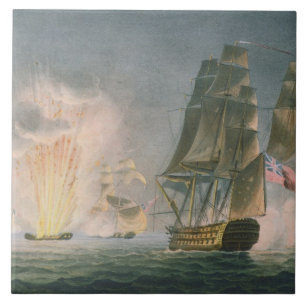 Gefangennahme des Rivoli am 22. Februar 1812 Fliese