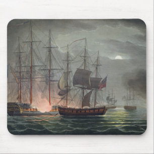 Gefangennahme von La Desiree am 7. Juli 1800 'vom Mousepad