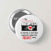 Gefangennehmen des Herzens Button (Vorne & Hinten)