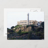 Gefangenschaft auf der Insel Alcatraz Postkarte (Vorne/Hinten)