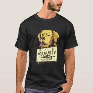 Gefangenschaft Labrador Mugshot Sprichwort nicht h T-Shirt