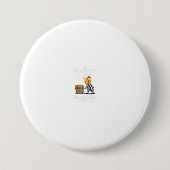 Gefangenschaft Trumps Präsidentenbibliothek Funny Button (Vorderseite)