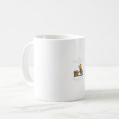 Gefangenschaft Trumps Präsidentenbibliothek Funny Kaffeetasse (Vorderseite Links)