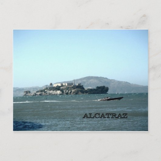 Gefängnis Alcatraz Postkarte (Vorderseite)