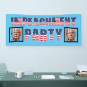 Gefängnis Bars Trump Inhaftierungs-Party Banner (Messe)