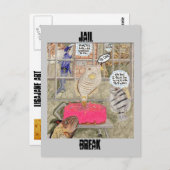 Gefängnis Break Postkarte (Vorne/Hinten)