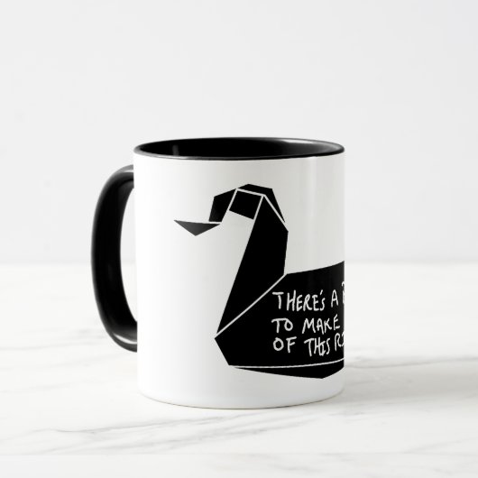 Gefängnis-Bruchkaffee-Tasse Tasse (Vorderseite Links)