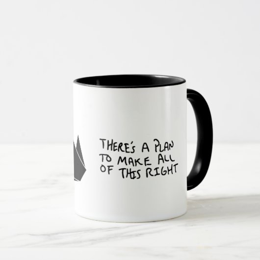 Gefängnis-Bruchkaffee-Tasse Tasse (VorderseiteRechts)