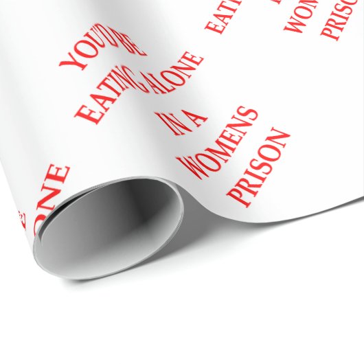 GEFÄNGNIS GESCHENKPAPIER (Rolleneckpunkt)