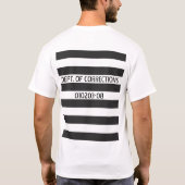 Gefängnis-Insasse-T - Shirt (Rückseite)