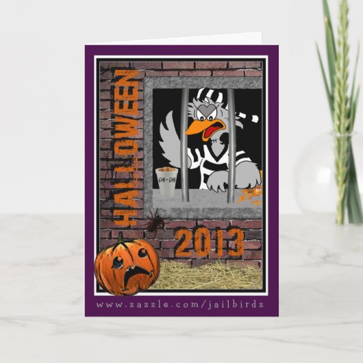 Gefängnis Jailbird Karte (Vorderseite)