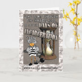 Gefängnis Jailbird Karte (Gelbe Blume)