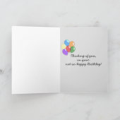 Gefängnis Jailbird Karte (Innenseite)