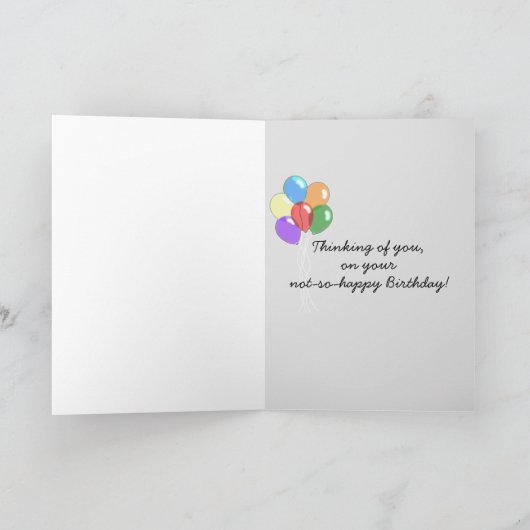 Gefängnis Jailbird Karte (Innenseite)