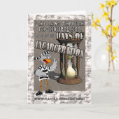 Gefängnis Jailbird Karte (Gelbe Blume)