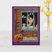 Gefängnis Jailbird Karte (Gelbe Blume)