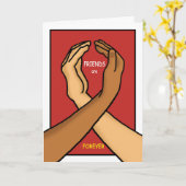 Gefängnis-Karten - für immer Freunde Karte (Gelbe Blume)