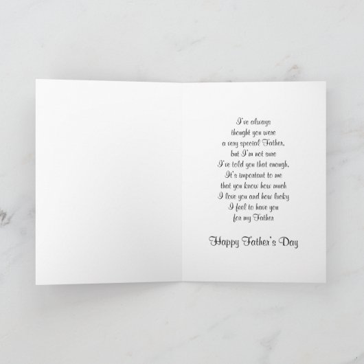 Gefängnis-Karten - gerade Vater 4U Karte (Innenseite)