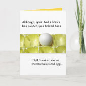 Gefängnis-Karten - gutes Ei Karte (Vorderseite)