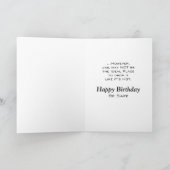 Gefängnis-Karten - hinteres Thang oben Karte (Innenseite)