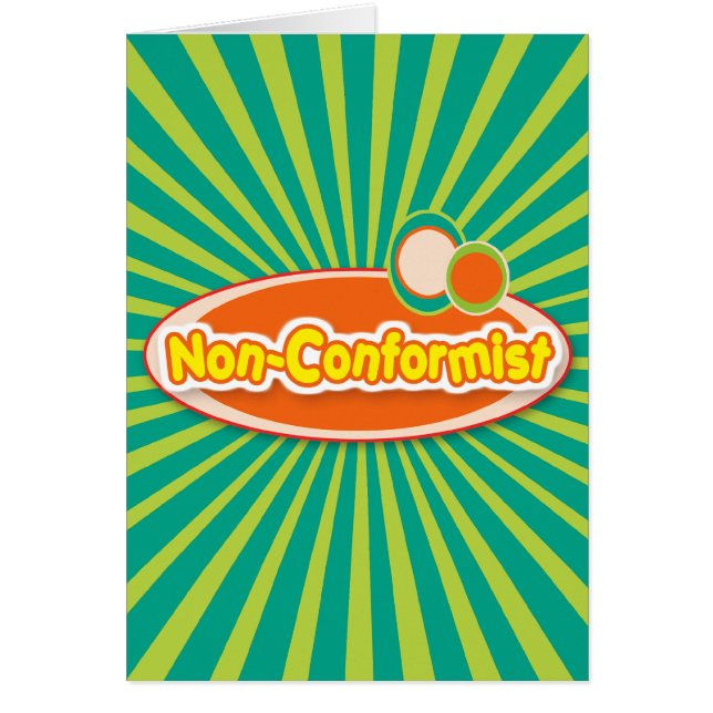 Gefängnis-Karten - Nonkonformist (Vorne)