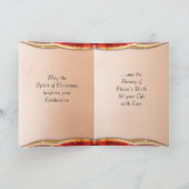 Gefängnis-Karten - Schönheit und Geist Feiertagskarte (Innenseite)