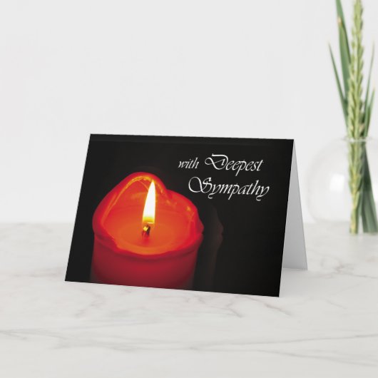 Gefängnis-Karten - tiefstes Beileid Karte (Vorderseite)
