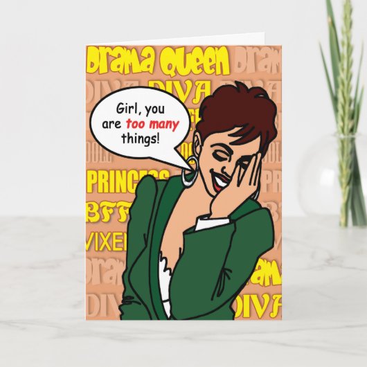 Gefängnis-Karten - zu viele Sachen Dankeskarte (Vorderseite)